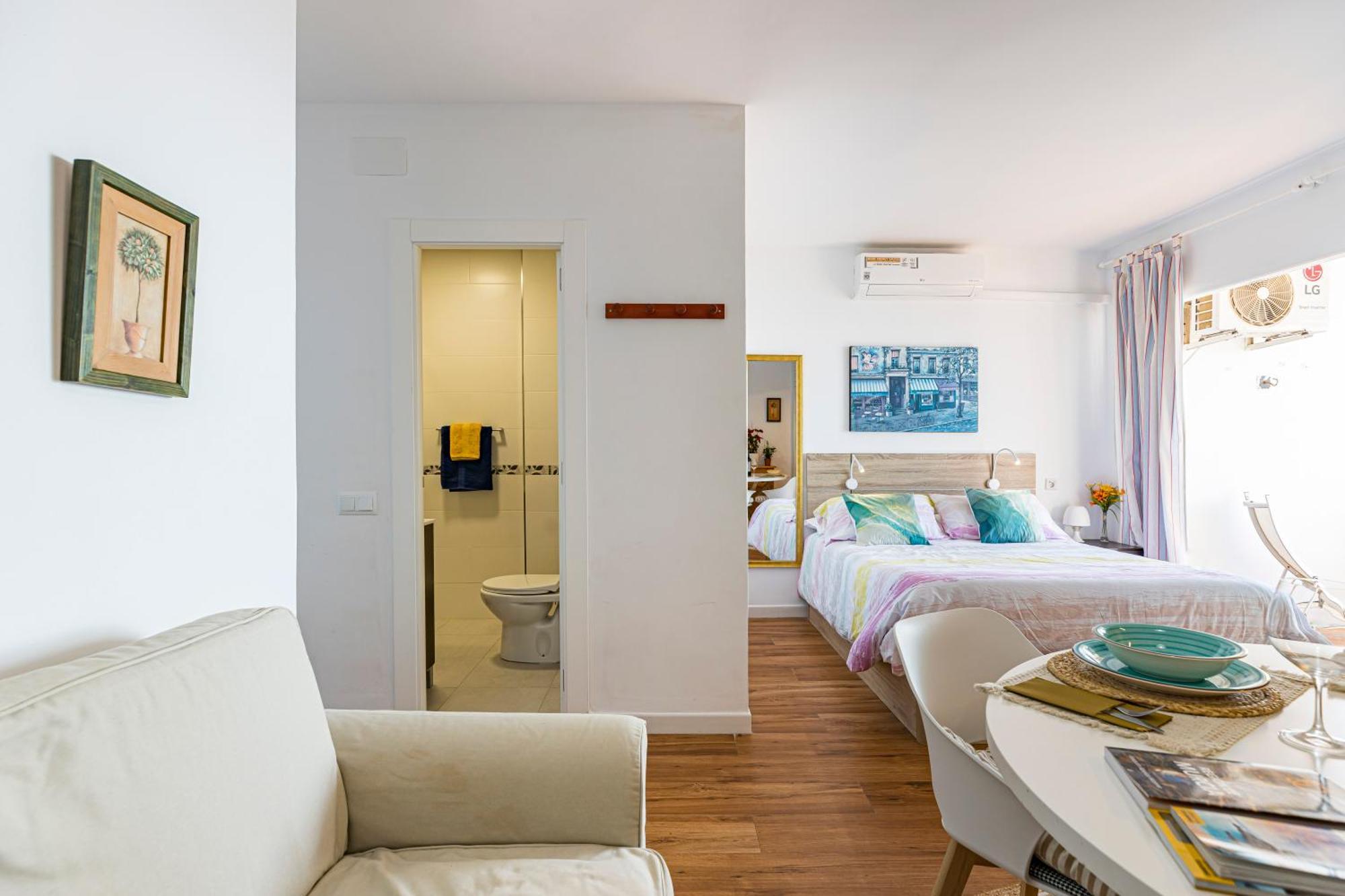 The Manga Beach Sea View Studio Crystal Clear Water & Sandy Beach, Fibre Wifi & Airco La Manga del Mar Menor Exterior foto