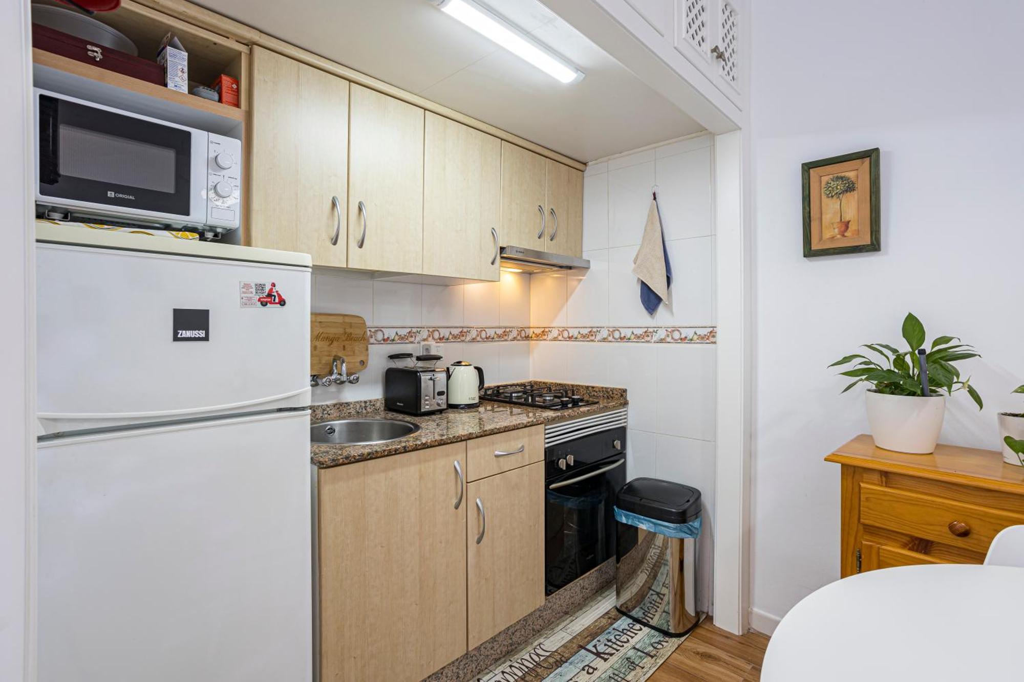 The Manga Beach Sea View Studio Crystal Clear Water & Sandy Beach, Fibre Wifi & Airco La Manga del Mar Menor Exterior foto